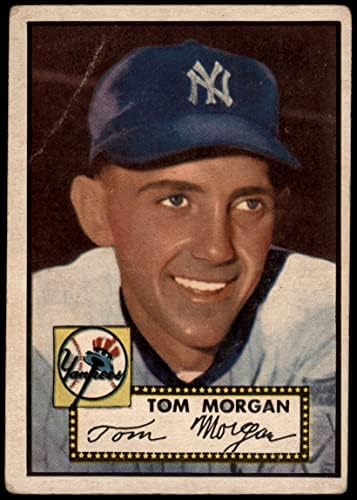 1952 Topps 331 Tom Morgan New York Yankees (Beyzbol Kartı) ADİL Yankees