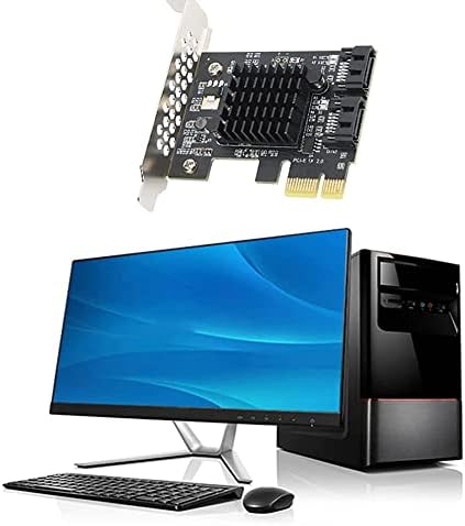 PCI-E 2 Portlu SATA 3.0 Genişletme Kartı Tak ve Çalıştır Windows PCI Express SATA Adaptör Desteği AHCI1. 0 IDE Modu,