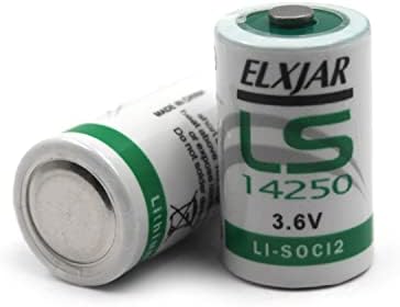 elxjar (20-Pack) 3.6 V 1/2AA LS14250 Lityum SAFT Su Sayacı elektrik sayacı Gaz