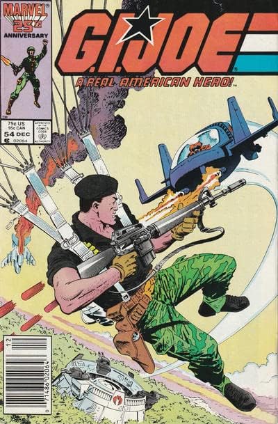 G. I. Joe, Gerçek Bir Amerikan Kahramanı 54 (Gazete Bayii ) VF; Marvel çizgi romanı / 1. baskı