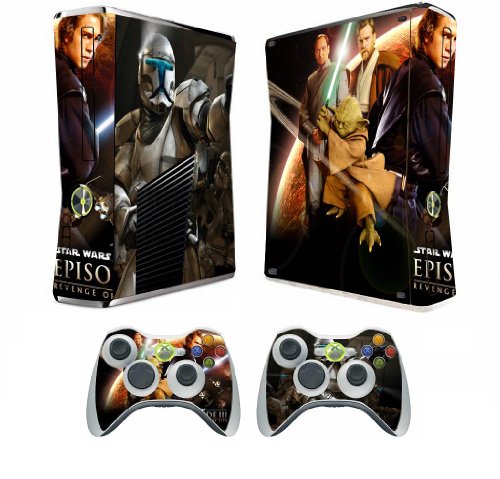Star Wars Vinil çıkartma kaplama Etiket Xbox360 Ince 2 Denetleyici Derileri