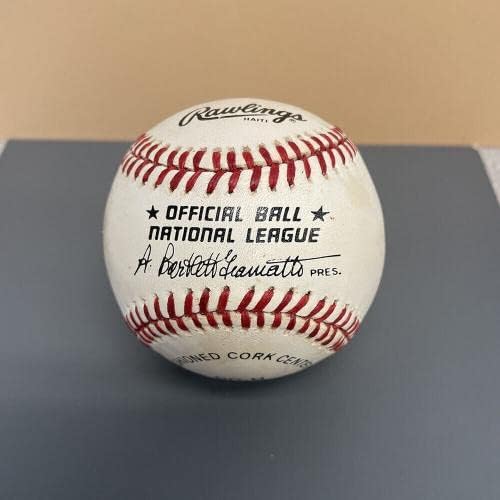 Kevin McReynolds Padres Mets, B & E Hologram İmzalı Beyzbol Toplarıyla ONL Beyzbol Otomobilini İmzaladı