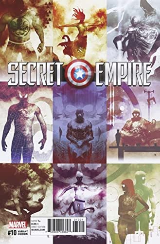Gizli İmparatorluk 10A VF / NM ; Marvel çizgi romanı / Kaptan Amerika Nick Spencer