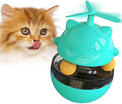 Tumbler kedi pikap oyuncak sızıntı topu alay kedi sopa kendi kendini iyileştiren oyuncak (Kırmızı)