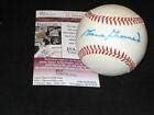 Steve Gromek Kızılderilileri İmzalı Otantik Rawlings Oal Beyzbol Jsa İmzalı Beyzbol Topları İmzaladı