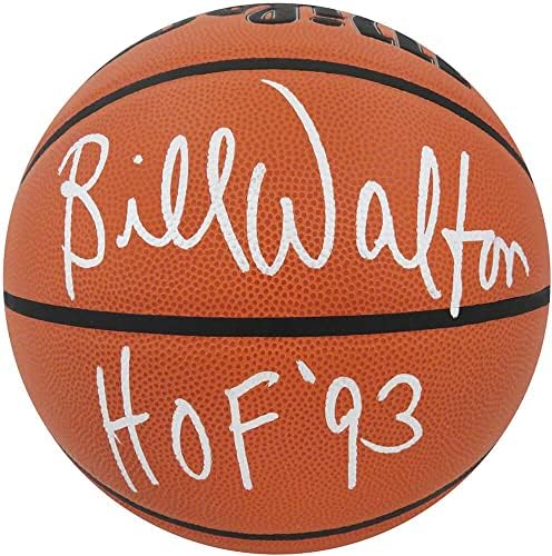 Bill Walton İmzalı Wilson İç / Dış Mekan NBA Basketbolu w / HOF ' 93 - İmzalı Basketbol Topları