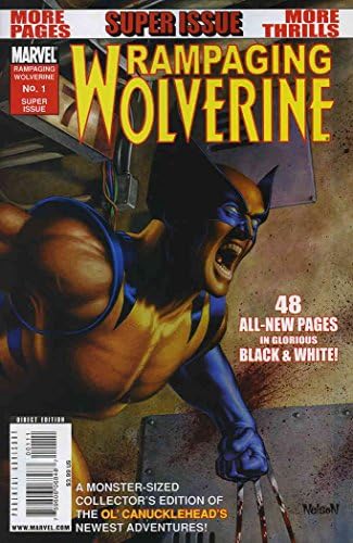 Öfkeli Wolverine 1 VF; Marvel çizgi romanı