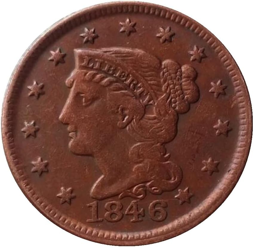 Amerikan Senti (1839-1852) 14 Yıl İsteğe Bağlı Yabancı Kopya Hatıra Paraları