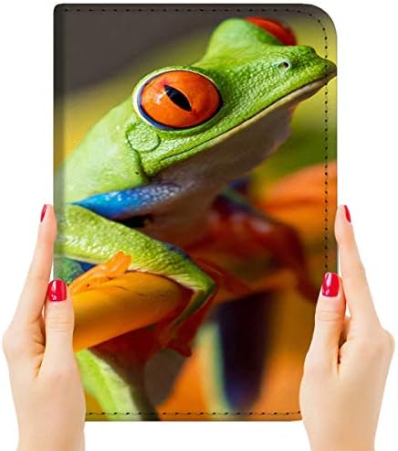 ıPad Pro için 11 inç (2018/2019/2020), ipad Air 4 10.9 inç, Flip Case Kapak, A23172 Yeşil Kurbağa