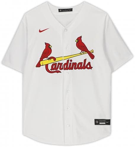 Jack Flaherty St. Louis Cardinals İmzalı Beyaz Nike Replika Forması - İmzalı MLB Formaları