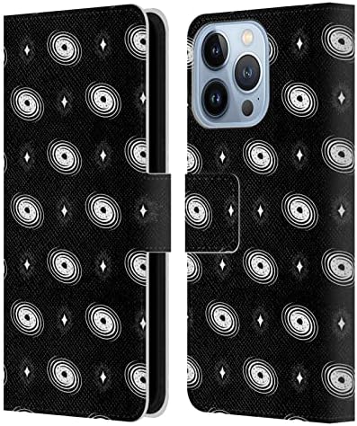 Kafa Kılıfı Tasarımları Resmi Lisanslı Haroulita Galaxy Göksel Siyah Beyaz Deri Kitap Cüzdan Kılıf Kapak Apple iPhone