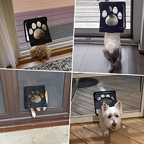 Pet kapı sinekliği Kapı 8.25x10. 4 İnç Kedi Kapı Sürgülü Kapı için Manyetik Ekran Köpek Kapı Küçük Köpekler Kediler