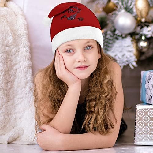 Akrep Takımyıldızı Peluş Noel Şapka Yaramaz ve Güzel Noel baba Şapkaları Peluş Ağız ve Konfor Astar noel dekorasyonları