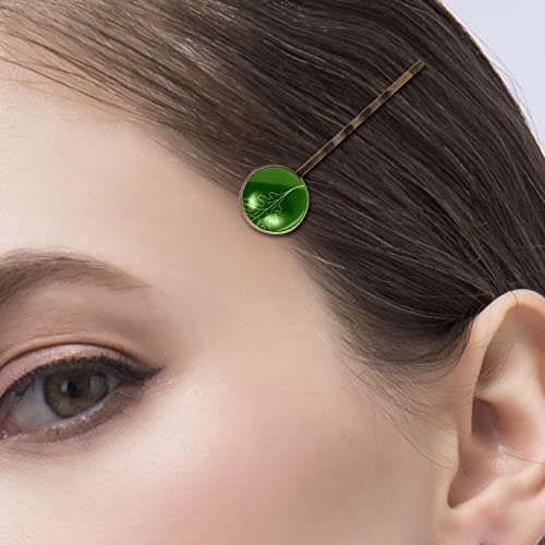 4 Adet Saç Klipleri Retro saç tokası Kadınlar için Tokalar Şapkalar Şekillendirici Araçları saç aksesuarları, yeşil