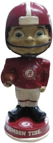 Alabama Kızıl Gelgit Vintage Klasik Futbol Bobblehead NCAA