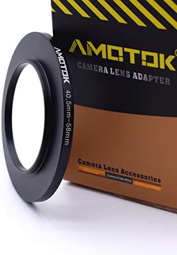 40.5 mm Lens için 62mm Kamera Lens Adaptörü, 40.5 mm için 62mm Filtre Step up Halka Adaptör Halkası, uyumlu Tüm 62mm