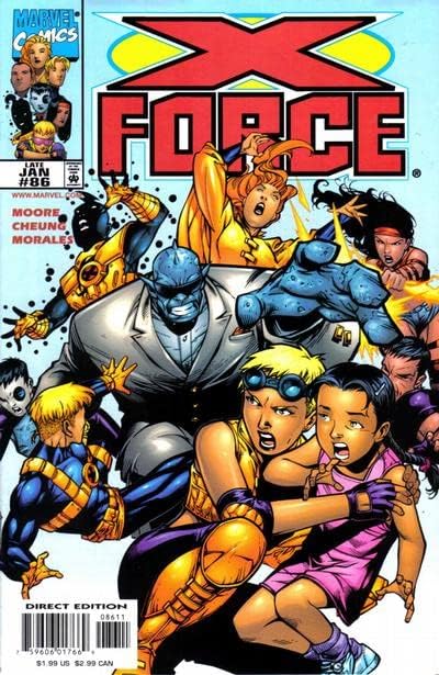 X-Force 86 FN; Marvel çizgi romanı / John Francis Moore