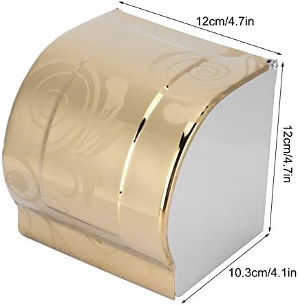 Rulo kağıt havlu tutucu Altın Paslanmaz Çelik Su Geçirmez Banyo Rulo Kağıt Raf Banyo Mutfak,Oteller, Restoranlar ve