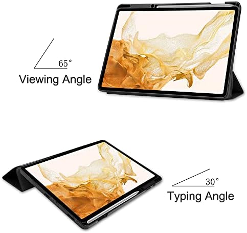 ChıToMa Galaxy Tab S8 + /S7 FE / S7 Artı Kılıf ile S Kalem Tutucu [SM-X800/X806 / T730 / T736B/T970 / T975] - Darbeye