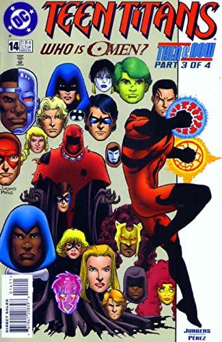 Genç Titanlar (2. Seri) 14 VF; DC çizgi roman / Dan Jurgens