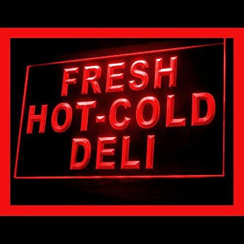 110169 Deli Cafe Taze Sıcak Soğuk Nefis Ekran led ışık Neon Burcu