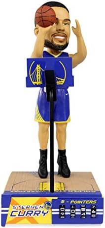 Stephen Curry Golden State Warriors Ana Sayfasahne Sayacı Bobblehead NBA Basketbol