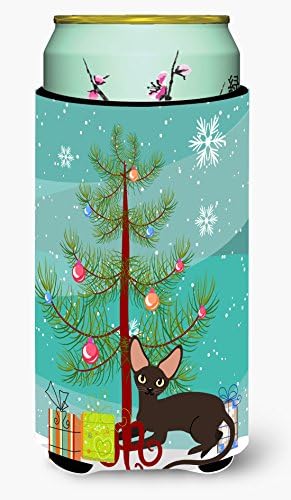 Caroline's Treasures BB4426TBC Peterbald Kedi Merry Christmas Ağacı Uzun Boy Hugger, Can Soğutucu Kol Hugger Makinede