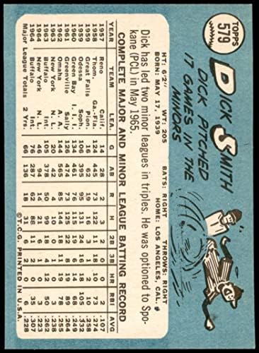 1965 Topps 579 Dick Smith Los Angeles Dodgers (Beyzbol Kartı) ESKİ / MT Dodgers