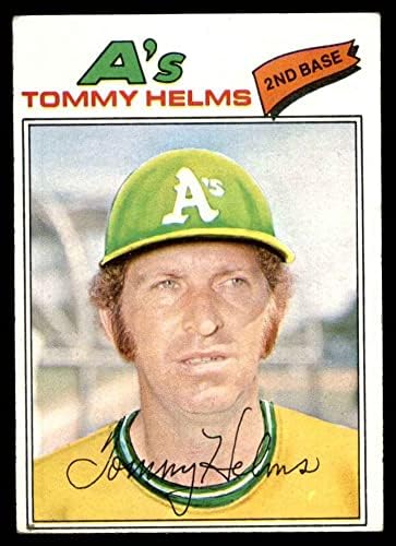1977 Topps 402 Tommy Helms Oakland Atletizm (Beyzbol Kartı) VG Atletizm