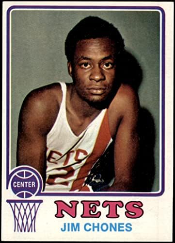 1973 Topps 259 Jim Chones New York Ağları (Basketbol Kartı) ESKİ Ağlar Marquette