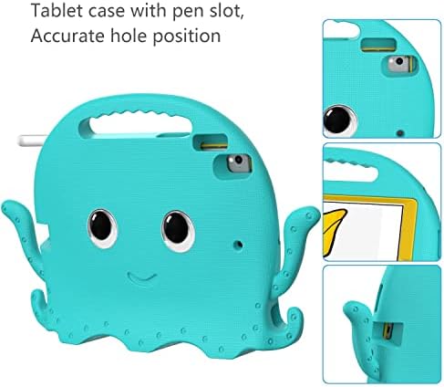 Tablet PC Çocuklar için kılıf Kılıf için Yeni iPad 9.7(2017)(2018) kolu ile Tampon / Koruyucu Çocuk Geçirmez Standı