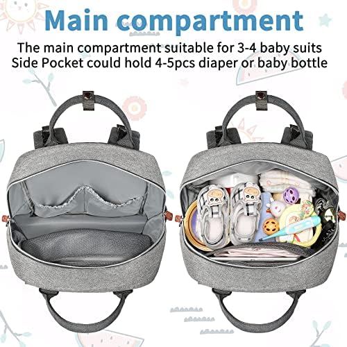 Bebek bezi Çantası Sırt çantası, Erkek ve kız için bebek çantası, Baba ve anne için büyük bebek bezi sırt çantası