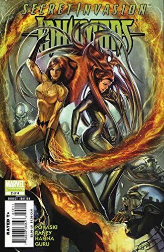 Gizli İstila: Inhumans 2 VF / NM; Marvel çizgi romanı