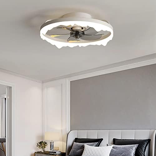 Tavan ışıkları ile FEHUN sessiz fanlar Uzaktan kumanda ile 3 hızlı fan Oturma odası yatak odası yemek odası için zamanlayıcı